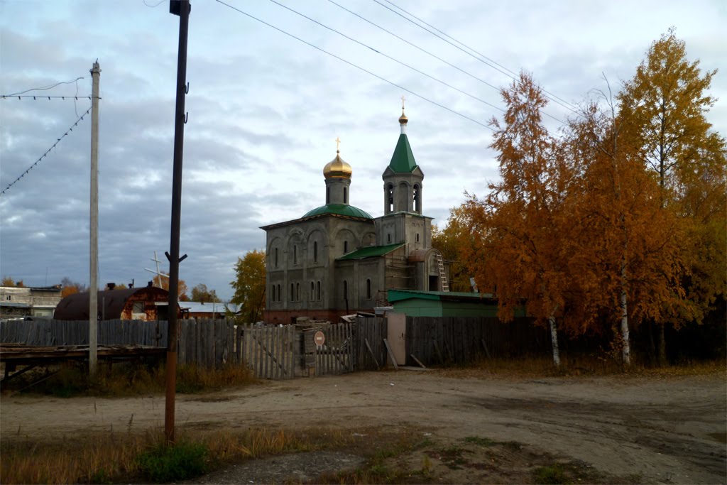 Строящаяся церковь