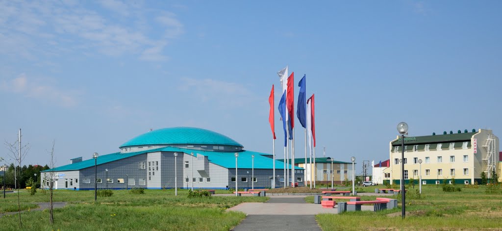 Лангепас. Аквапарк и гостиница
