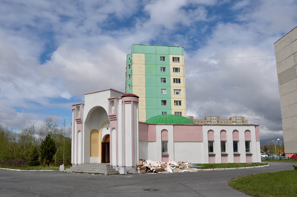 Mosque under construction