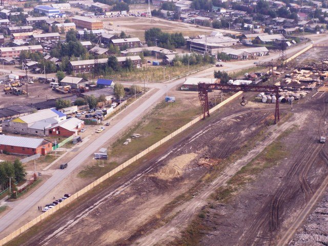 Посёлок Приобье.1.09.2006.