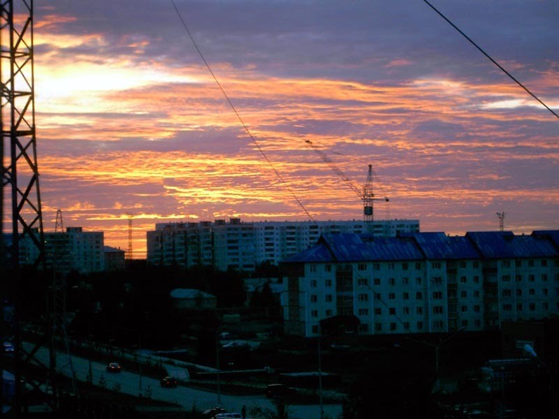 закат