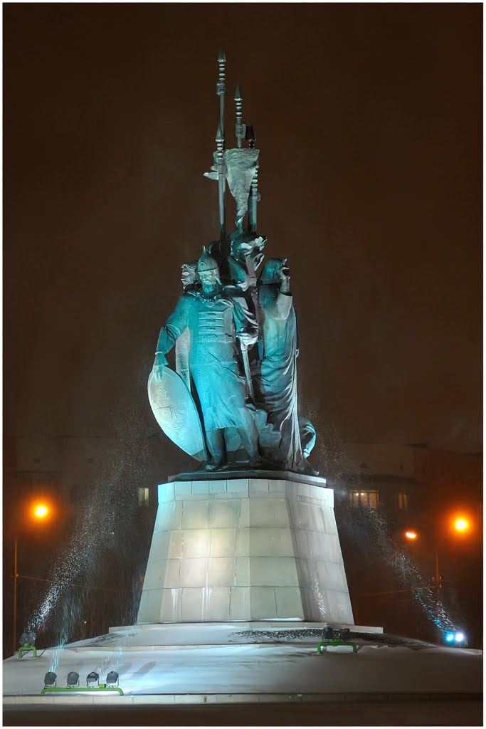 Памятник основателям Сургута