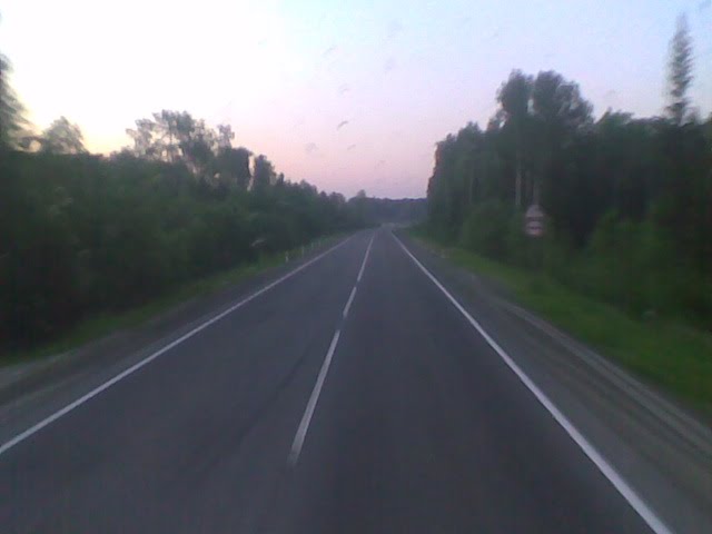 Трасса Севера.Ночь.3 часа.