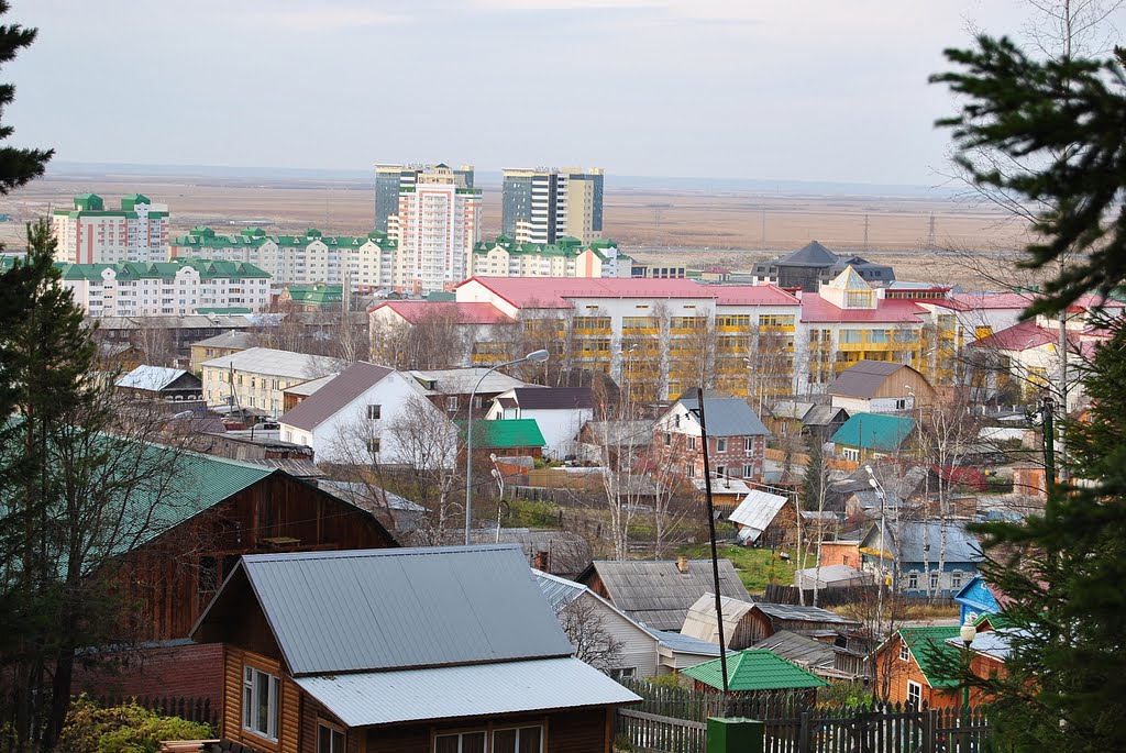 Вид на западную часть города