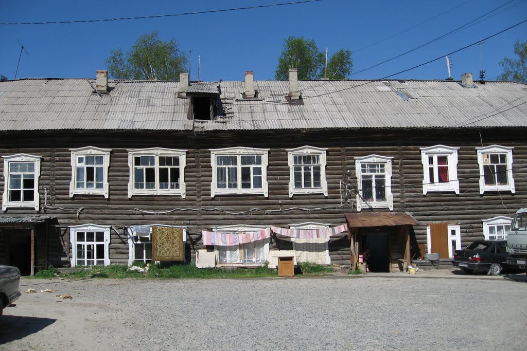 Old house in Khanty-Mansiysk