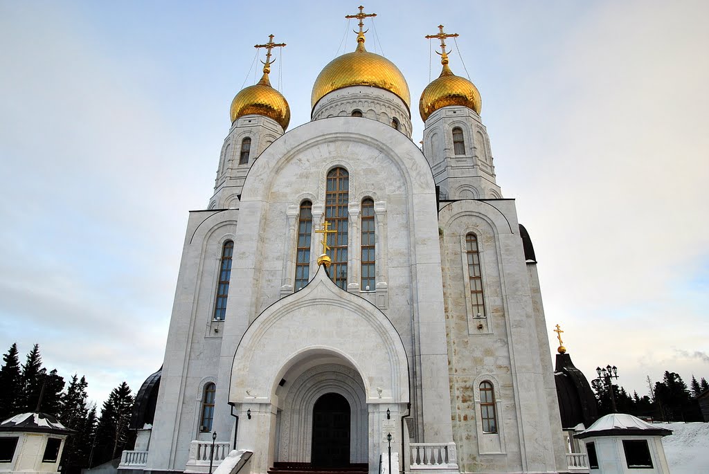 Бело-желтый