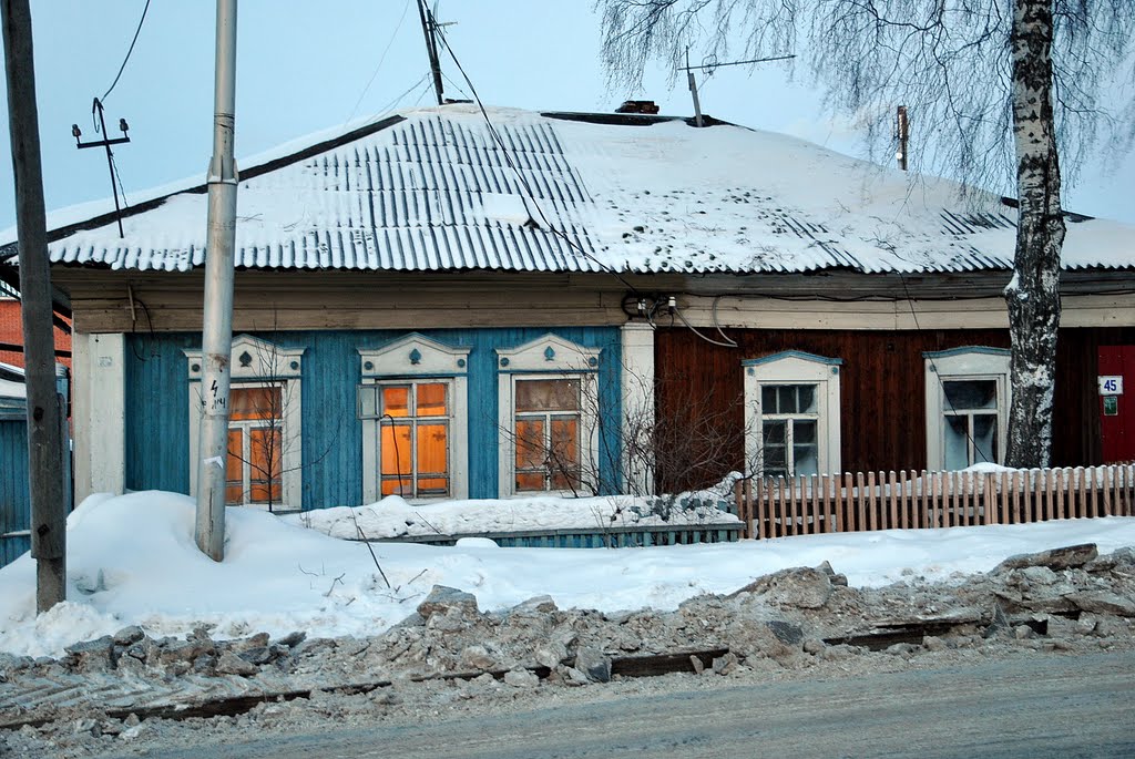 Бывший купеческий дом перевезенный на это место в 1939 году ~SAG~