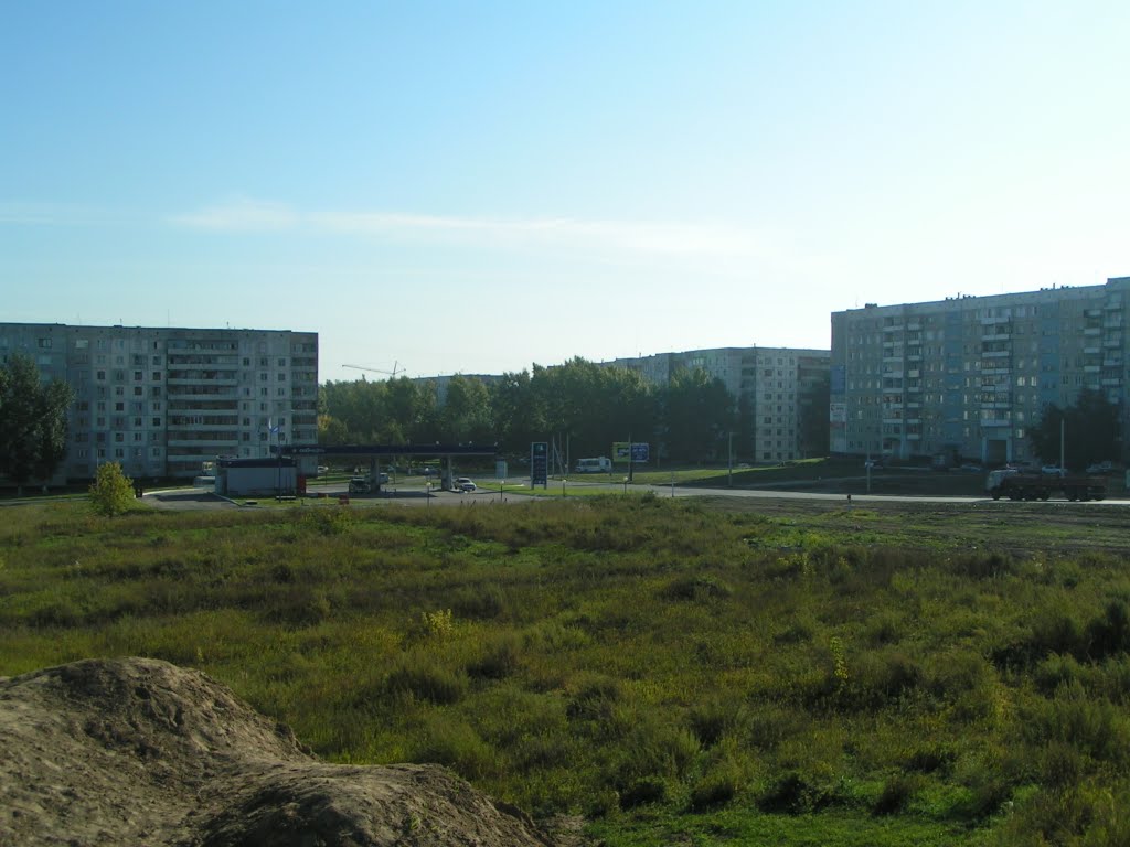 Перекрёсток пр. Строителей и ул. Союза Республик