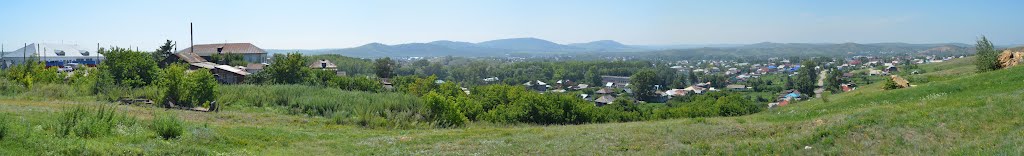 Панорама Змеиногрска с Пригонной