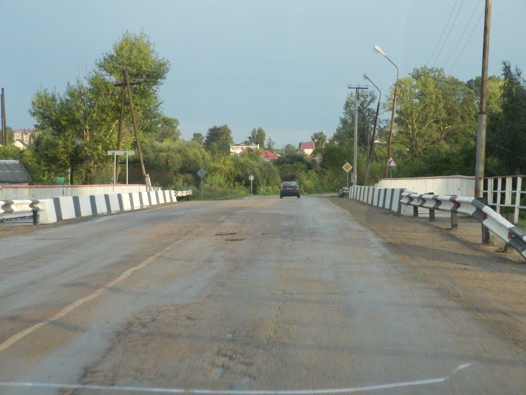 Мост в Змеиногорске.