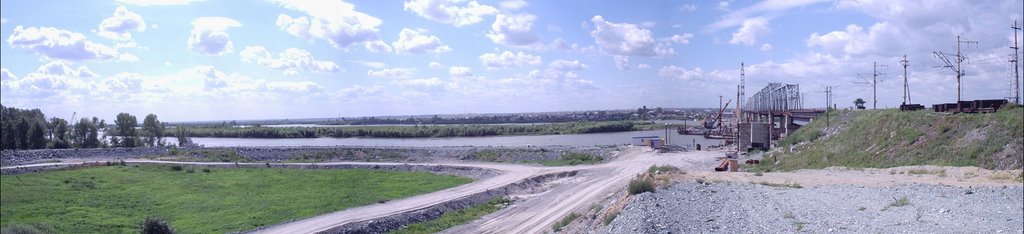 605 км - строительство моста