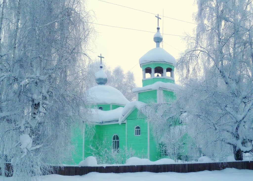 Село Красногорское.Храм.