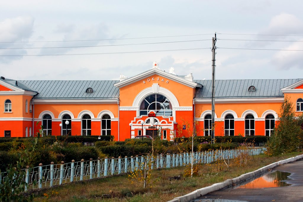Вокзал станции Кулунда