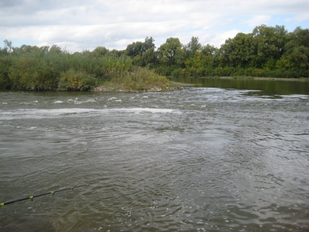 На перекате р. Чумыш