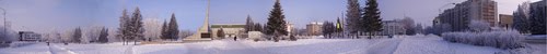 Площадь Зима 2008