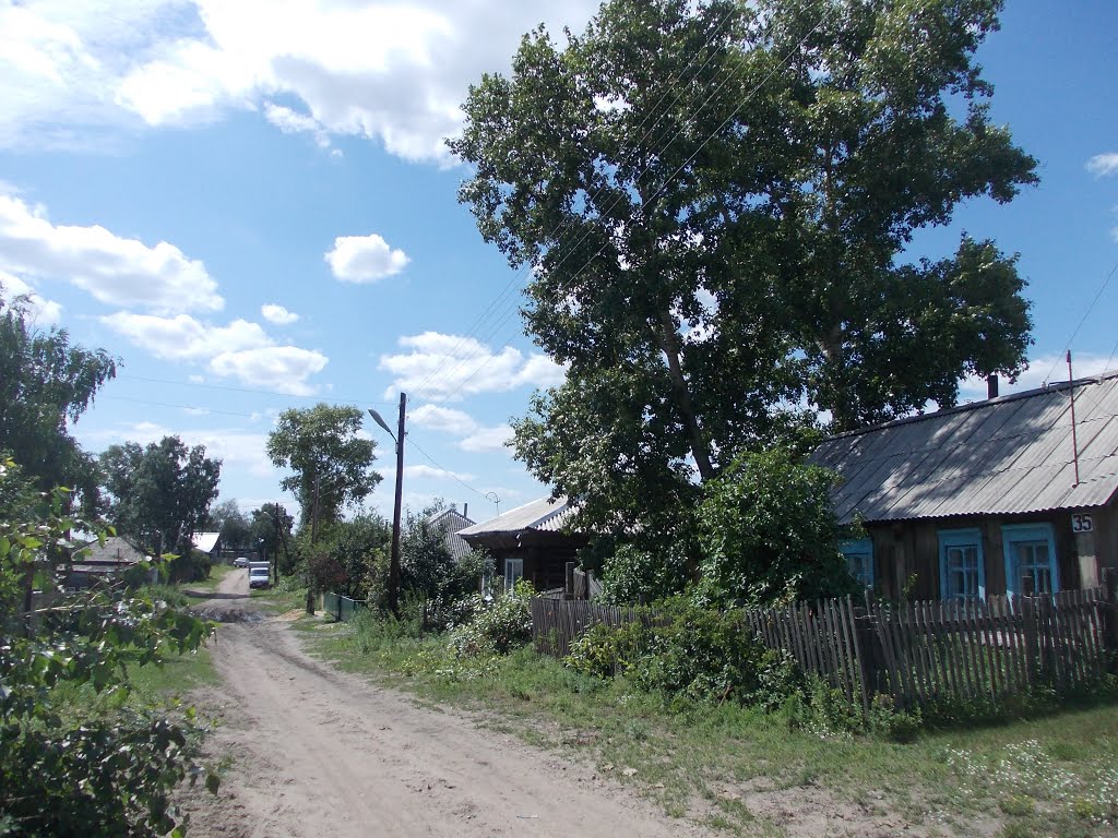 Родная улочка.