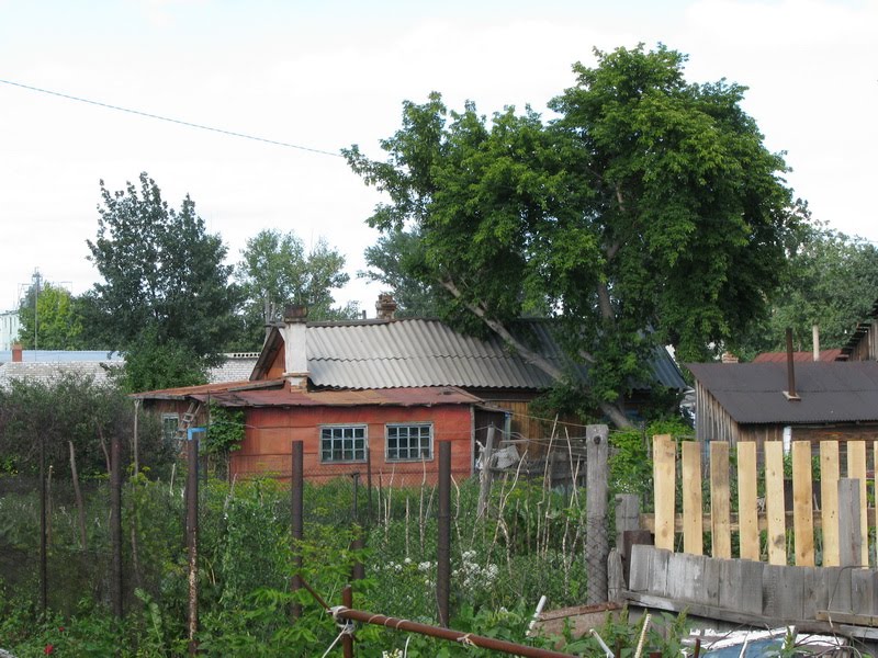 ул. Путевая 14, вид с пер. Перекопский, июль 2010