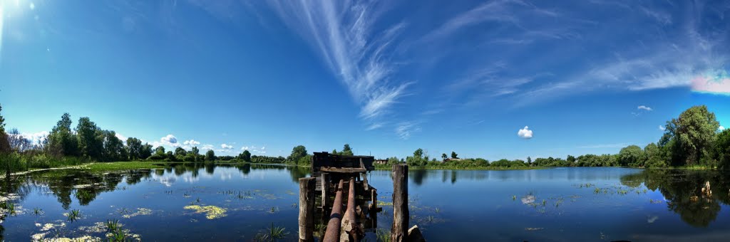 озеро Хомутинка  (Lake Homutinka) 27.06.2010
