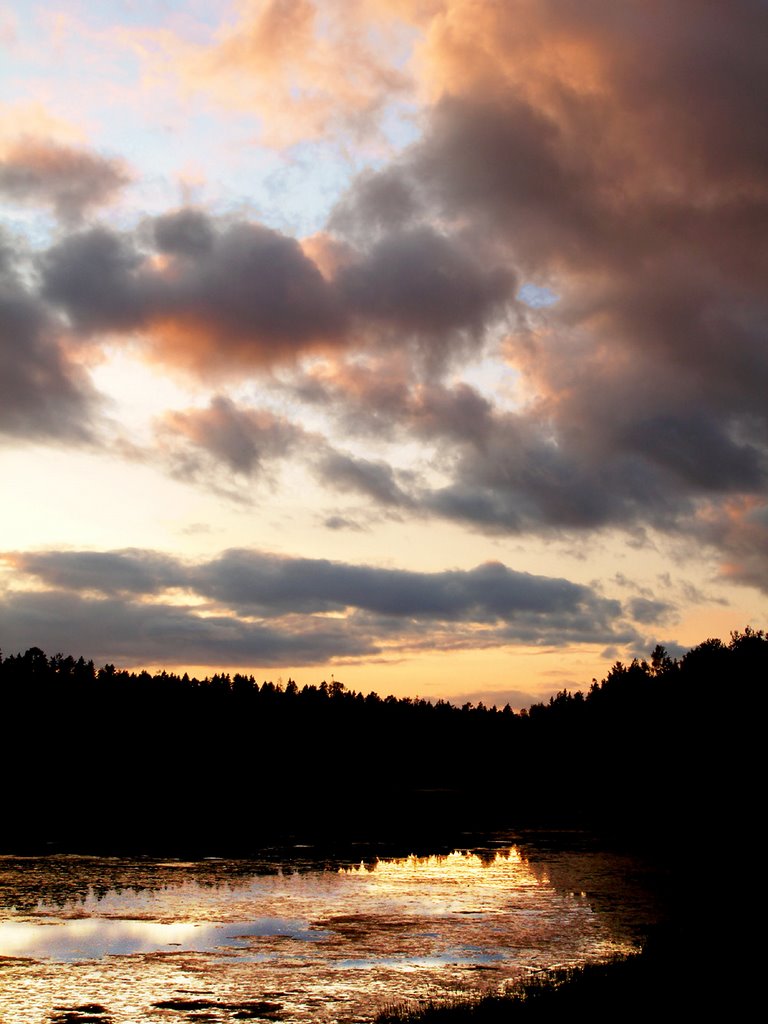 #94, Twilight on Mirny Lake, Russia
