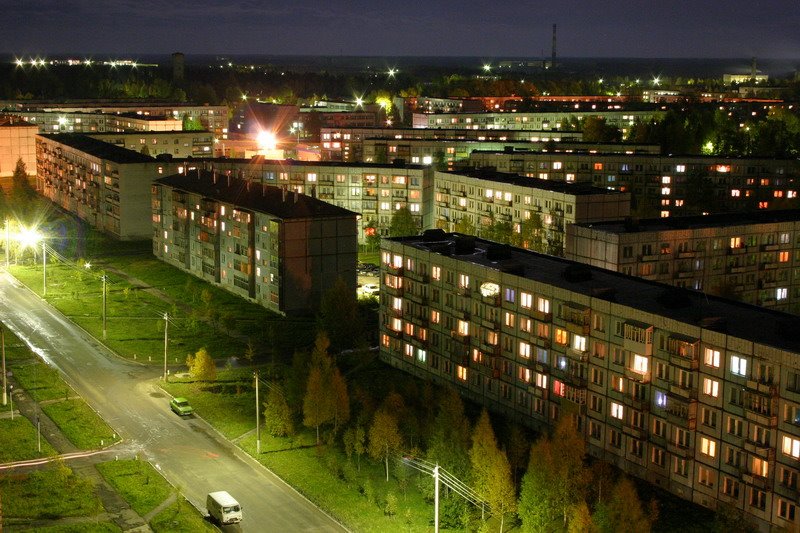 Ночной Мирный. Советская.