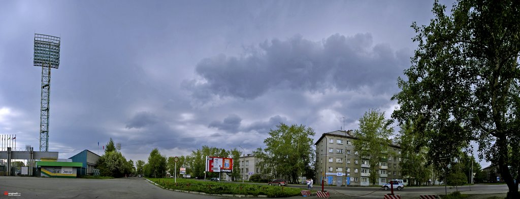 Stadium "Trud" clouds