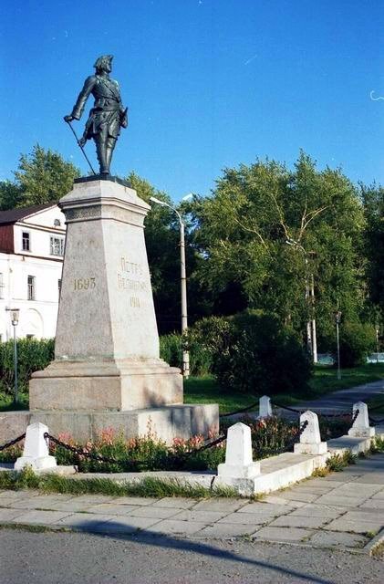 Архангельск. Памятник Петру Первому / Arkhangelsk. Monument to Peter the First
