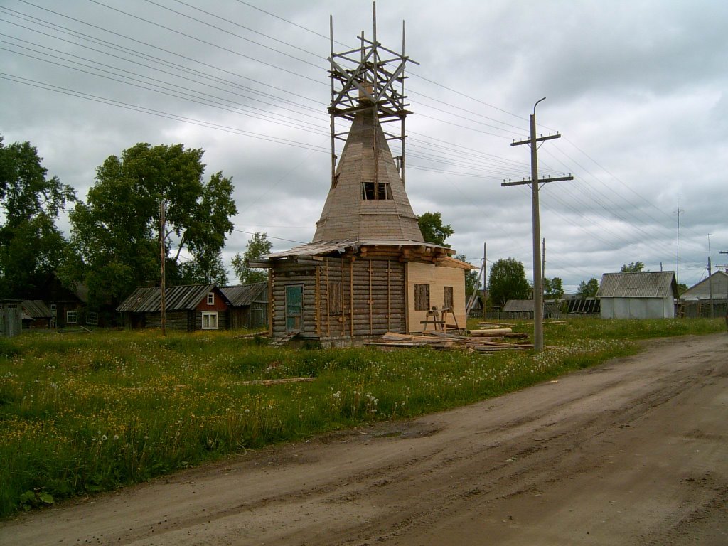 Часовня июнь 2007г.