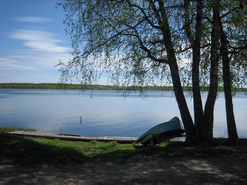 Каргополь. Река Онега Kargopol. Onega River