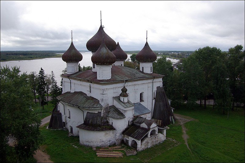 Каргополь, вид с колокольни