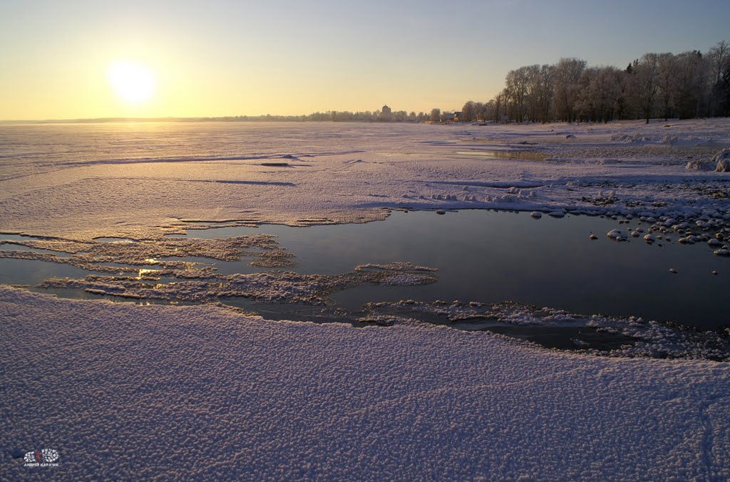 Река Онега 07.01.08