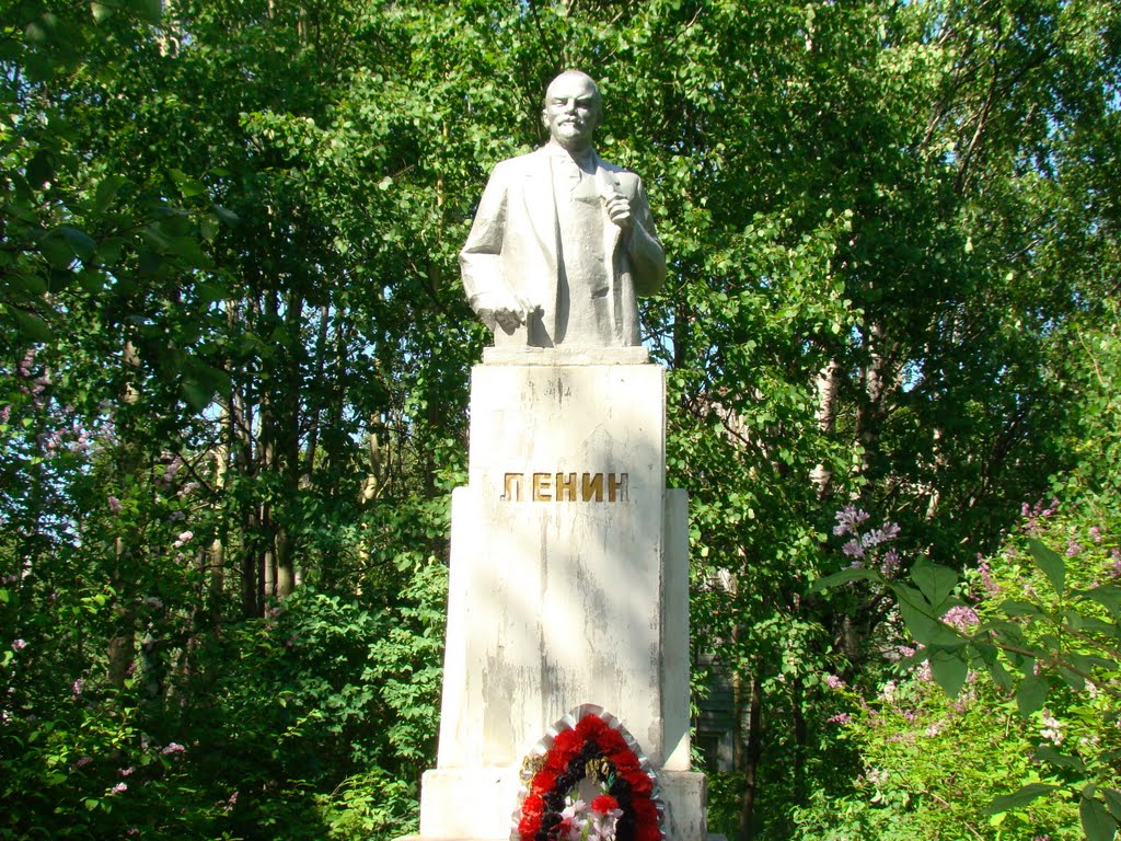 памятник Ленину в Карпогорах
