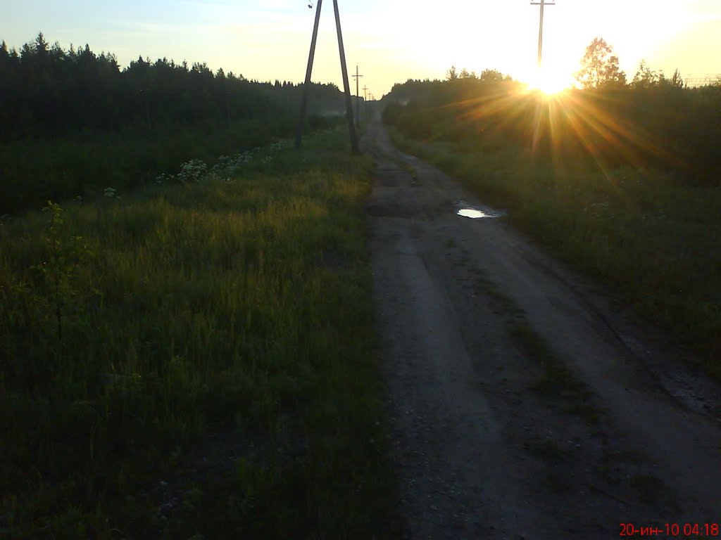восход солнца