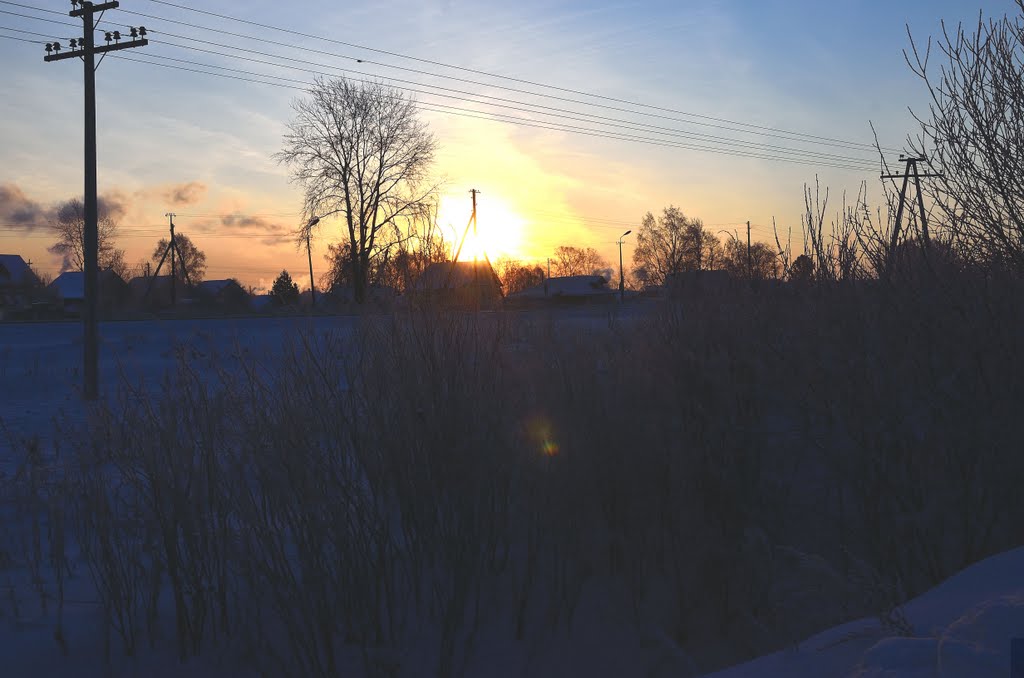 Морозное утро