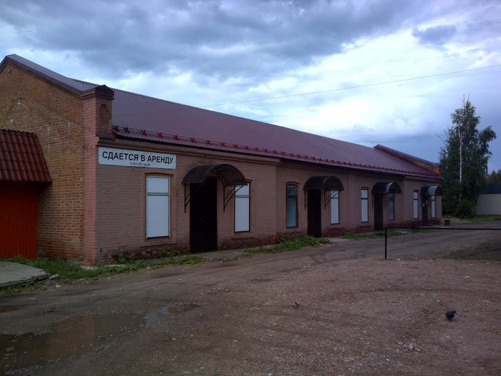 Красноборск, торговые ряды