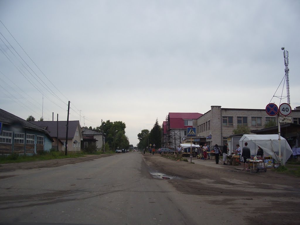Красноборск, ул Гагарина 2009-08-14