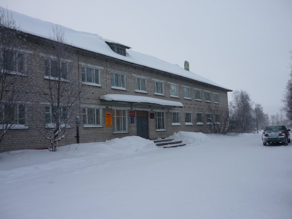 Мезень. Гостиница / The hotel of Mezen