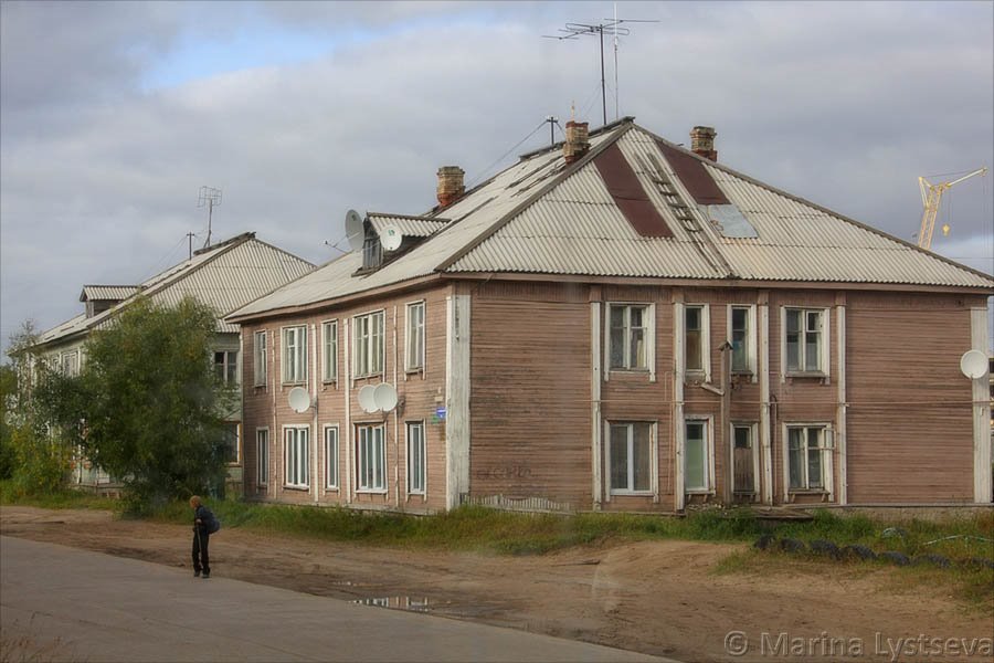Старые двухэтажки