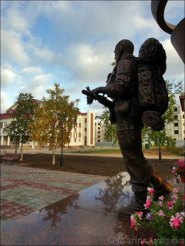 Памятник участникам войн