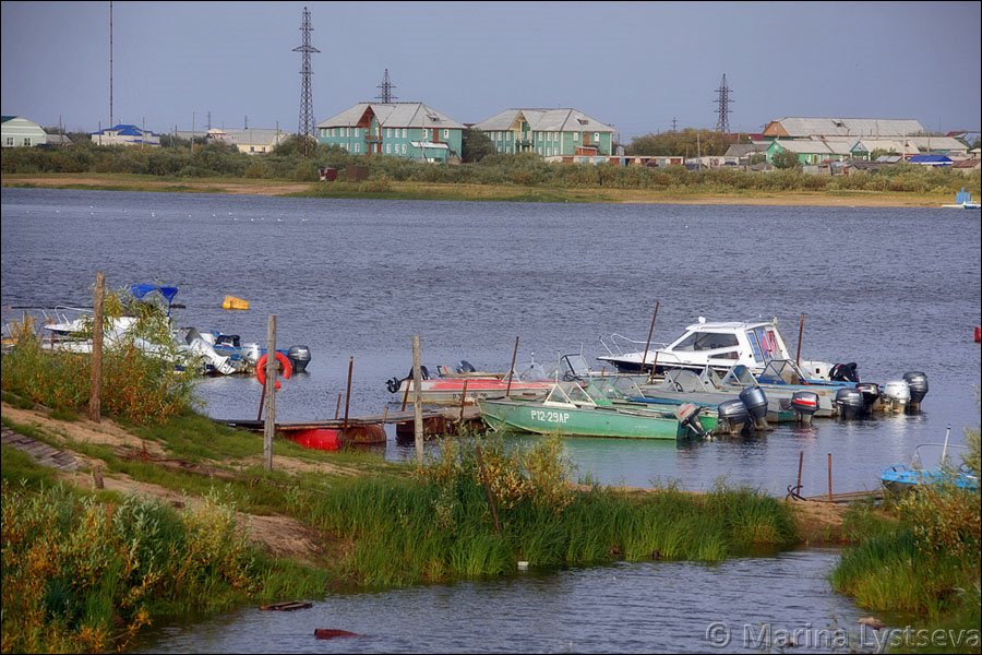 Печора, причал