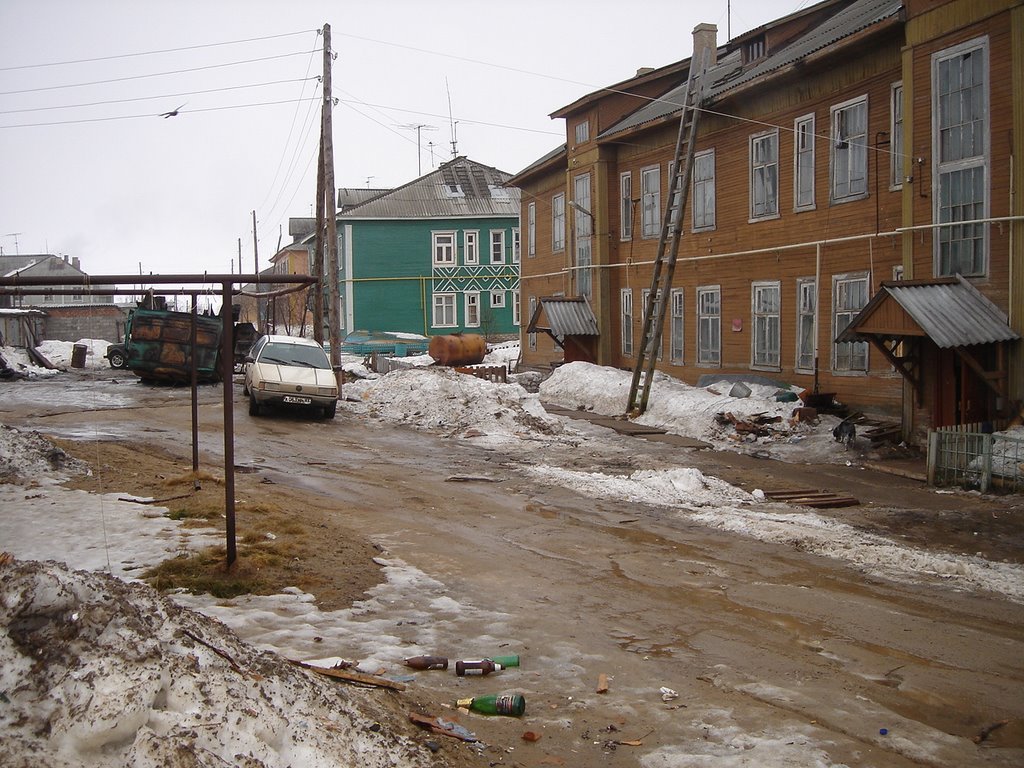 Весна однако, воняет (((