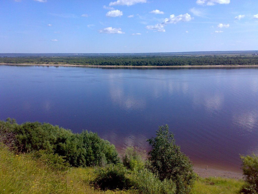 р.Северная двина из парка
