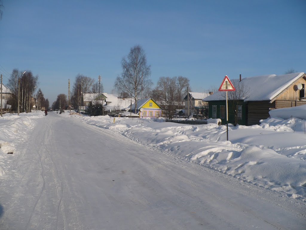Плесецк  зимой