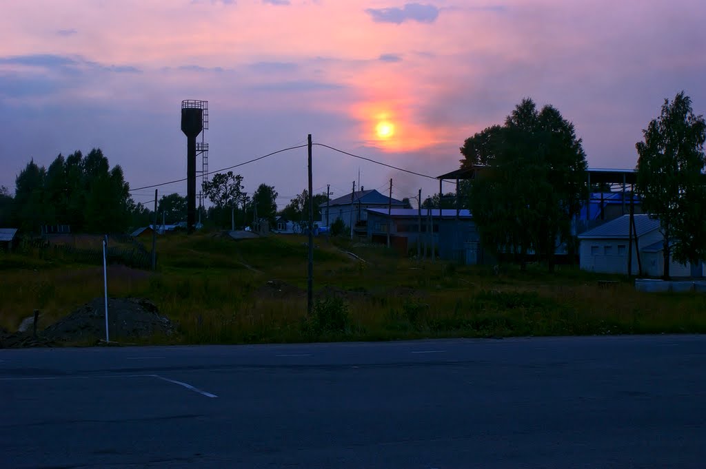Plesetskaya Railroad Station - Станция Плесецкая