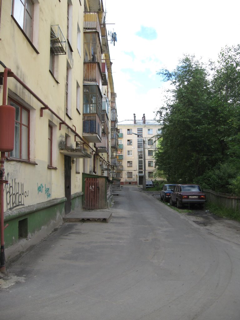 Двор на Воронина