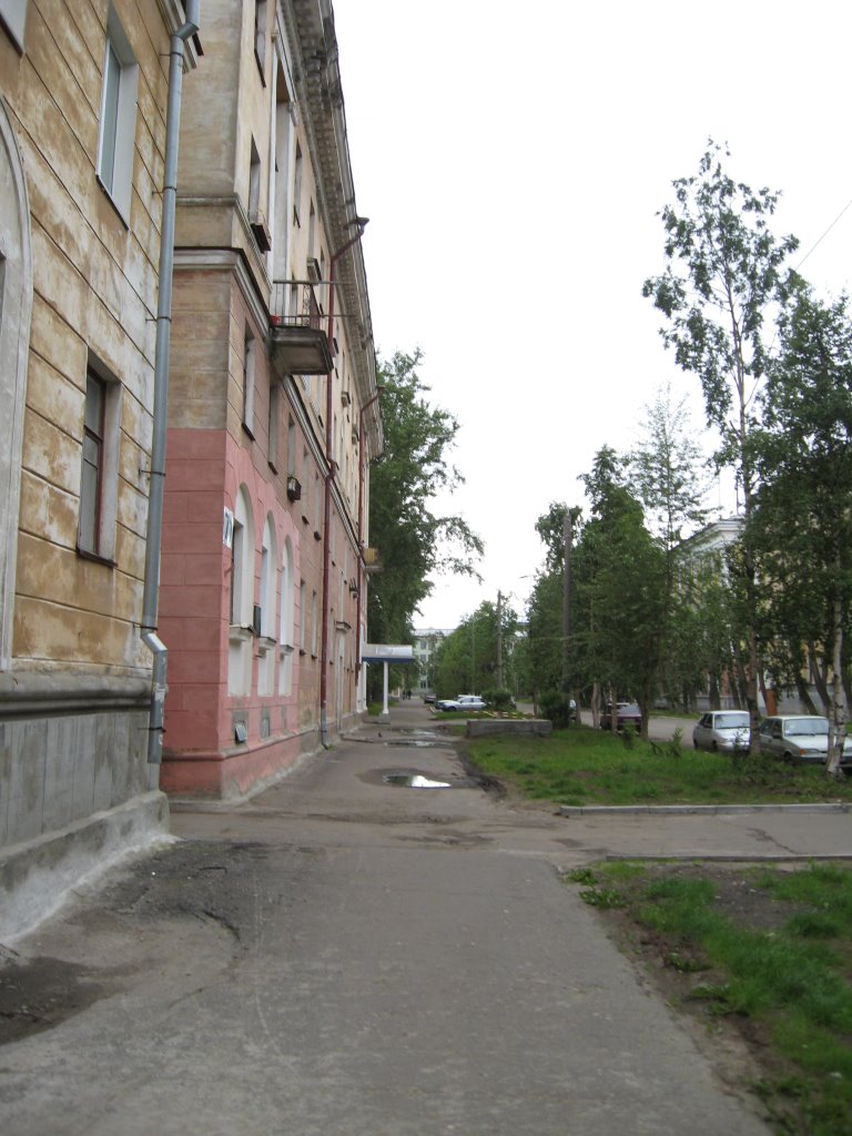 Тротуар на Торцева