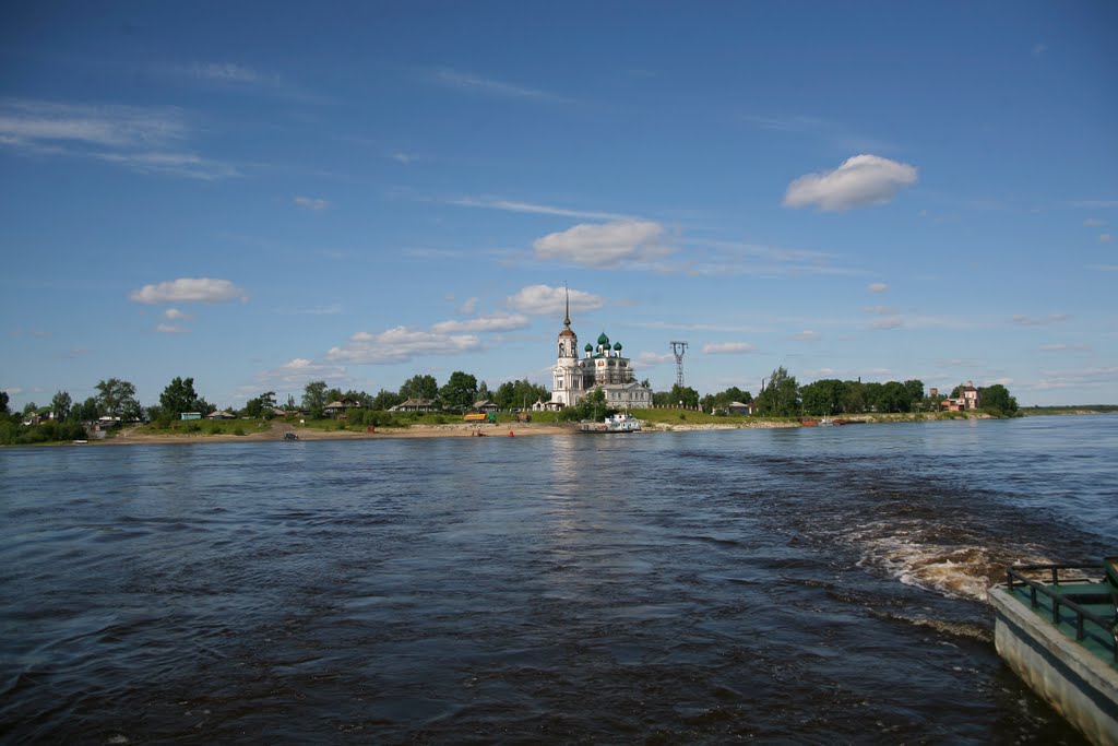 г.Сольвычегодск вид с парома