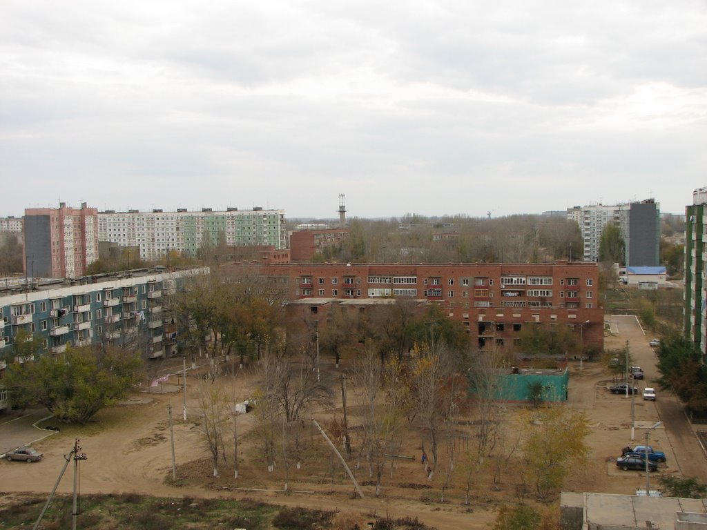 Нариманов (северная часть) с 9-го этажа, 2