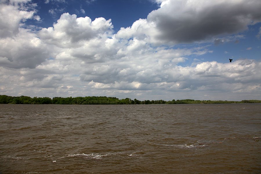 Volga River at Astrakhan