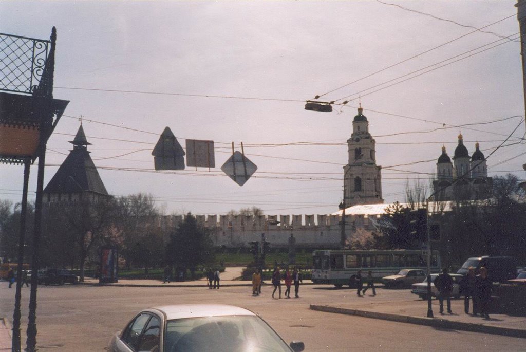 вид на кремль