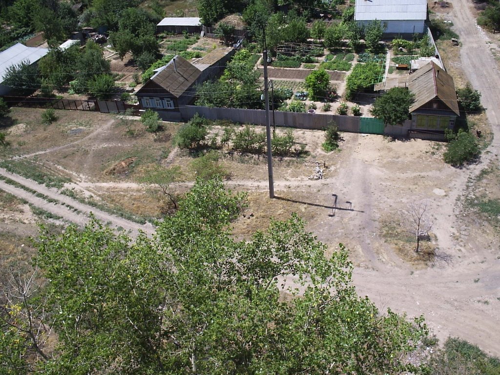 За домом. Вид с 9 этажа